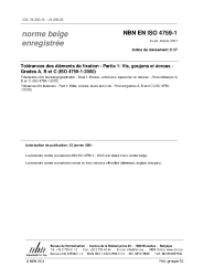 NBN EN ISO 4759-1:2001