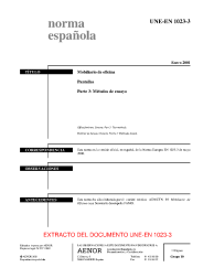 UNE-EN 1023-3:2001 (R2020)