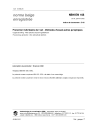 NBN EN 168:2002