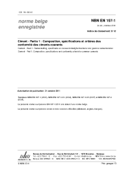 NBN EN 197-1:2011