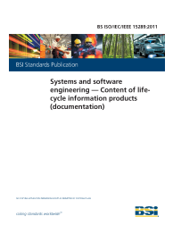 BS ISO/IEC/IEEE 15289:2011