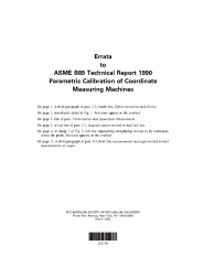 ASME B89-1990 - W ERR-REPORT
