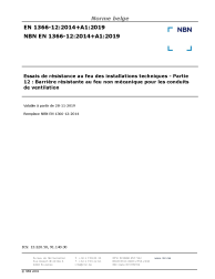 NBN EN 1366-12:2014+A1:2019