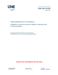 UNE-ISO 22458:2023