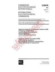 CISPR 11:1997+AMD1:1999 Consolidated