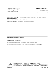 NBN EN 12464-2:2014