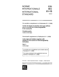 IEC 60061-1S:1996