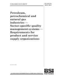 PD ISO/TS 29001:2003