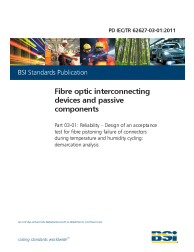 PD IEC/TR 62627-03-01:2011