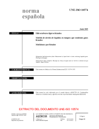 UNE-ISO 10574:2005 (R2016)