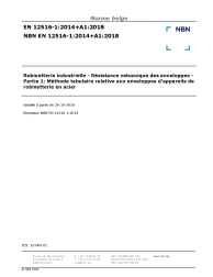 NBN EN 12516-1:2014+A1:2018
