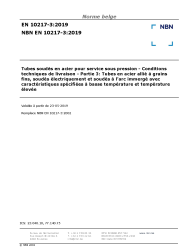 NBN EN 10217-3:2019