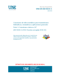 UNE-EN ISO 8434-1:2020