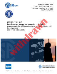CSA ISO 19901-8:15 (R2020)