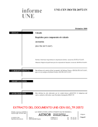 UNE-CEN ISO/TR 20572:2008 IN