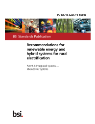 PD IEC/TS 62257-9-1:2016