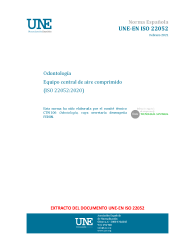 UNE-EN ISO 22052:2021