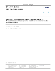 NBN EN 17106-2:2021