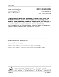 NBN EN ISO 26304:2011