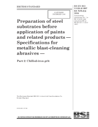 BS EN ISO 11124-2:1997