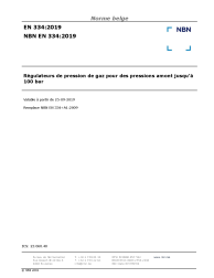 NBN EN 334:2019