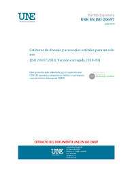 UNE-EN ISO 20697:2019