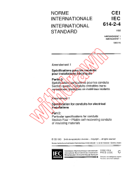 IEC 60614-2-4:1985/AMD1:1993