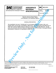 SAE AMS 2441A:2000-10-01