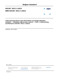 NBN ISO/IEC 5021-1:2023