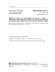 NBN EN ISO 12777-1:1996