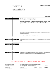 UNE-EN 12862:2001 (R2017)