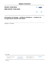 NBN ISO/IEC 5339:2024