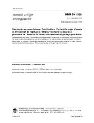 NBN EN 1008:2002