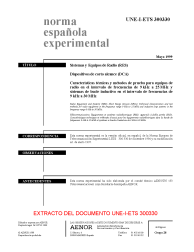 UNE-I-ETS 300330:1999