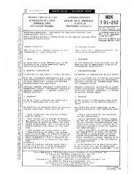 NBN T 91-252:1977