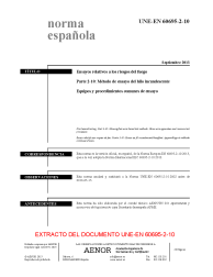 UNE-EN 60695-2-10:2013