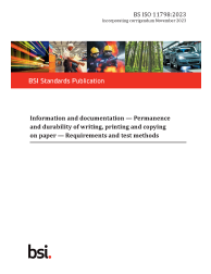 BS ISO 11798:2023