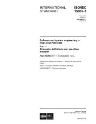 ISO/IEC 15909-1:2004/AMD1:2010