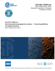 CSA ISO 14004:16 (R2021)