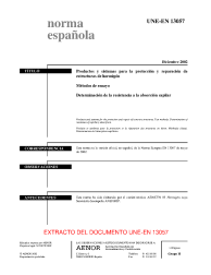 UNE-EN 13057:2002 (R2013)