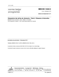 NBN EN 13402-3:2013