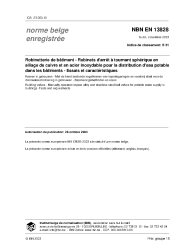 NBN EN 13828:2003