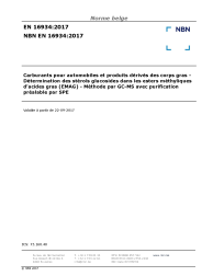 NBN EN 16934:2017