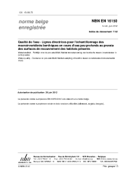 NBN EN 16150:2012
