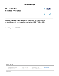 NBN ISO 7753:2023