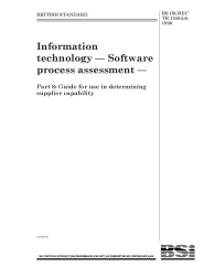 BS ISO/IEC TR 15504-8:1998