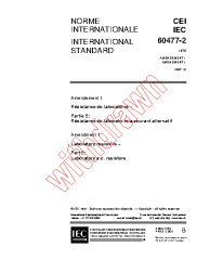 IEC 60477-2:1979/AMD1:1997