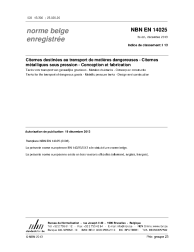 NBN EN 14025:2013