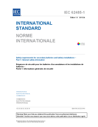 IEC 62485-1:2015