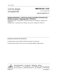 NBN EN ISO 11978:2014
